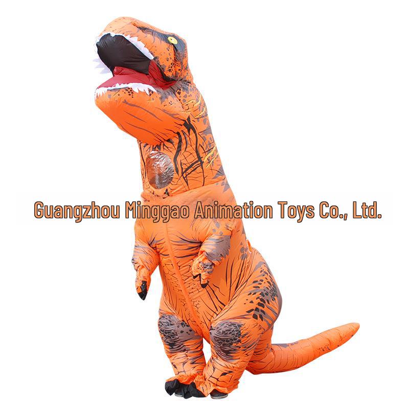 Tyrannosaurus Rex Inflatable Dinosaur Costume for Halloween, Christmas, and Parties – Fun Role Play Outfit