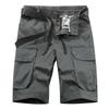 New tooling shorts men's multi-pocket washed cotton five-point pants outdoor sports and leisure suit shorts