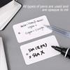 1PC 100Sheets Blank Flash Cards With Rings Study Note Memo Pad Kraft Paper With Binder Ring For Office School Student Supplies