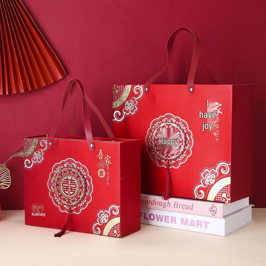 2025 Chinese Wedding Engagement Candy Gift Drawer Boxes