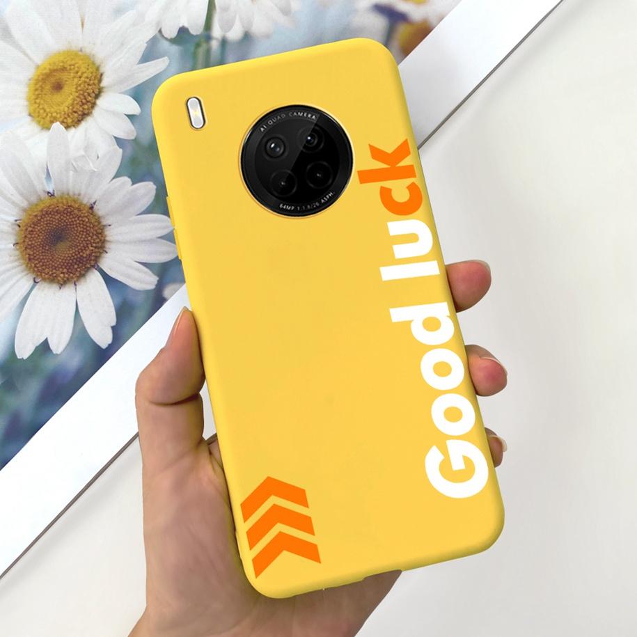 For Huawei Y9a 2020 Silicone Case FRL-22 FRL-23 Cute Astronaut Love Heart Slim Soft TPU Phone Case on Huawei Nova Y9a Y 9A Cover