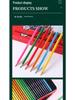 Giorgione 36/72 Oil-Based Triangular Colored Pencils Set for Students, Thick Barrel, Cartoon Design.