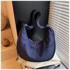Canvas Bag Women's Large-capacity New Summer Versatile Niche Shoulder Messenger Bag Premium Dumpling Bag