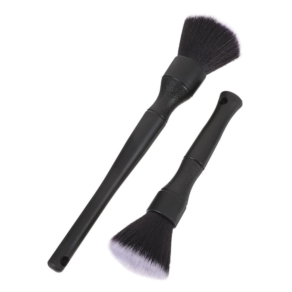 2Pcs Super Fine Detailing Brushes For Car Interior And Dash Dusting