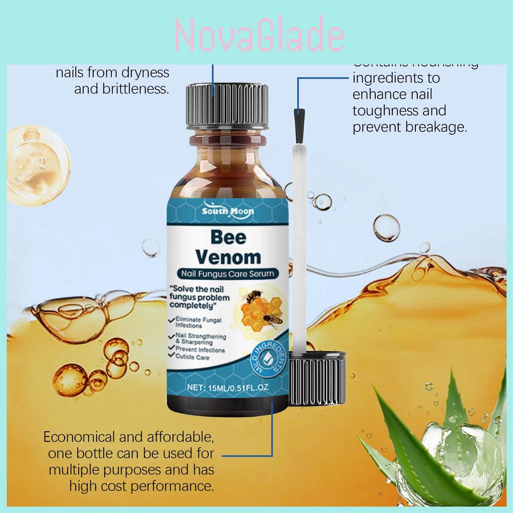 Premium South Moon Nail Care Essence Liquid For Fresh Clean Nails And Hydrated Cuticles