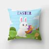 Home Decoration Easter Pillowcase Rabbit Egg Print Pillowcase Living Room Sofa Cushion Cover Bedroom Room Decoration x