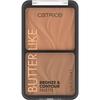 Catrice - Palette Visage Butter Like Bronze & Contour - 10 Born To Shape