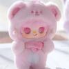 Yooki Bite the Bear Series  Original Plush Mascot Blind Box  6 Types + 1 Surprise + 1 Secret - Randomly Included  Approx. 10cm  Fluffy Material with