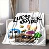 1Pc Lucas Spider'S Adventure Blanket Soft And Comfortable Casual Warm Camping Travel Christmas Halloween Xmas Gift M924242