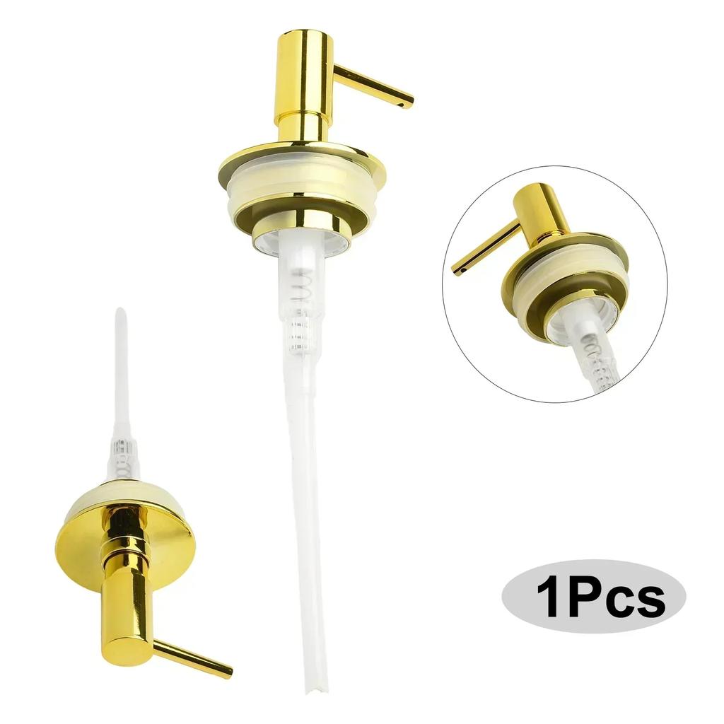 ABS Pump Head Manual Press Pump Head Home Bathroom Soft Sealing Gasket Standard 28400 Thread For Various Bottles