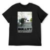 Bullitt Movie T-Shirt Croswit Shirt Man Anime Clothes Vintage T Shirts Mens Plain T Shirts