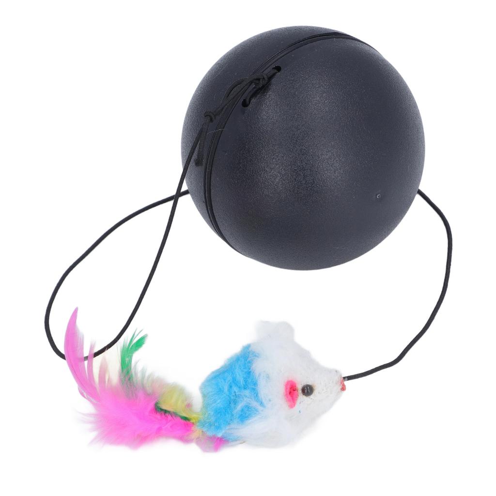 Interaktives Katzenspielzeug Automatischer intelligenter Rollball Langeweile lindern Bissfestigkeit Selbst