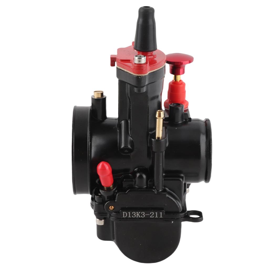 32MM Carburetor Red Black Paint Fast Response Professional Adjustment for ATV Off Road Motorcycle