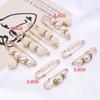 8-Piece Pearl Waist Adjusting Safety Pins, Elegant Pants Waist Cincher Brooch, Ideal Choice for Daily Clothing Repair