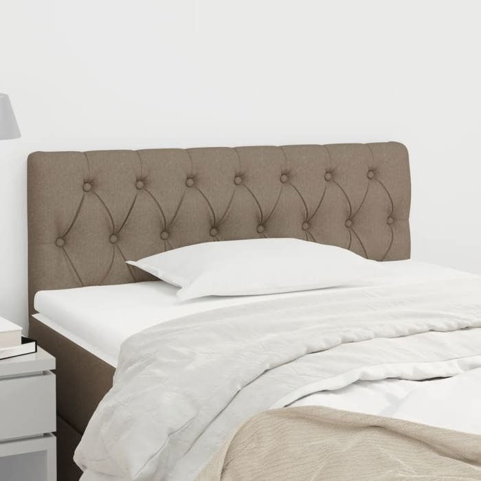 VidaXL Headboard Bedroom Furniture Bed Accessory Single Bed Headboard Home Interior Taupe 346330