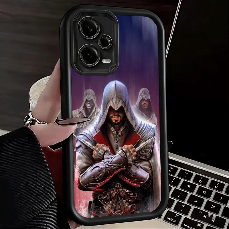 Phone Case for Xiaomi Redmi Note 15 14 13 Pro Plus A-Assassins Game Creed Shell 12S 11 11S 11T 5G 14S Soft Silicone Funda