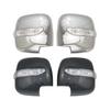 Car Rearview Accessories Side Door Mirror Cover with LED For Toyota Hiace 2008 - 2018 Cars Accessories Upgrade Modify A Car