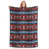 Canyon Navajo Rust Blanket Breathable Fleece Sofa Throw Blanket for Couch Bedding Travel Throws Bedspread Quilt