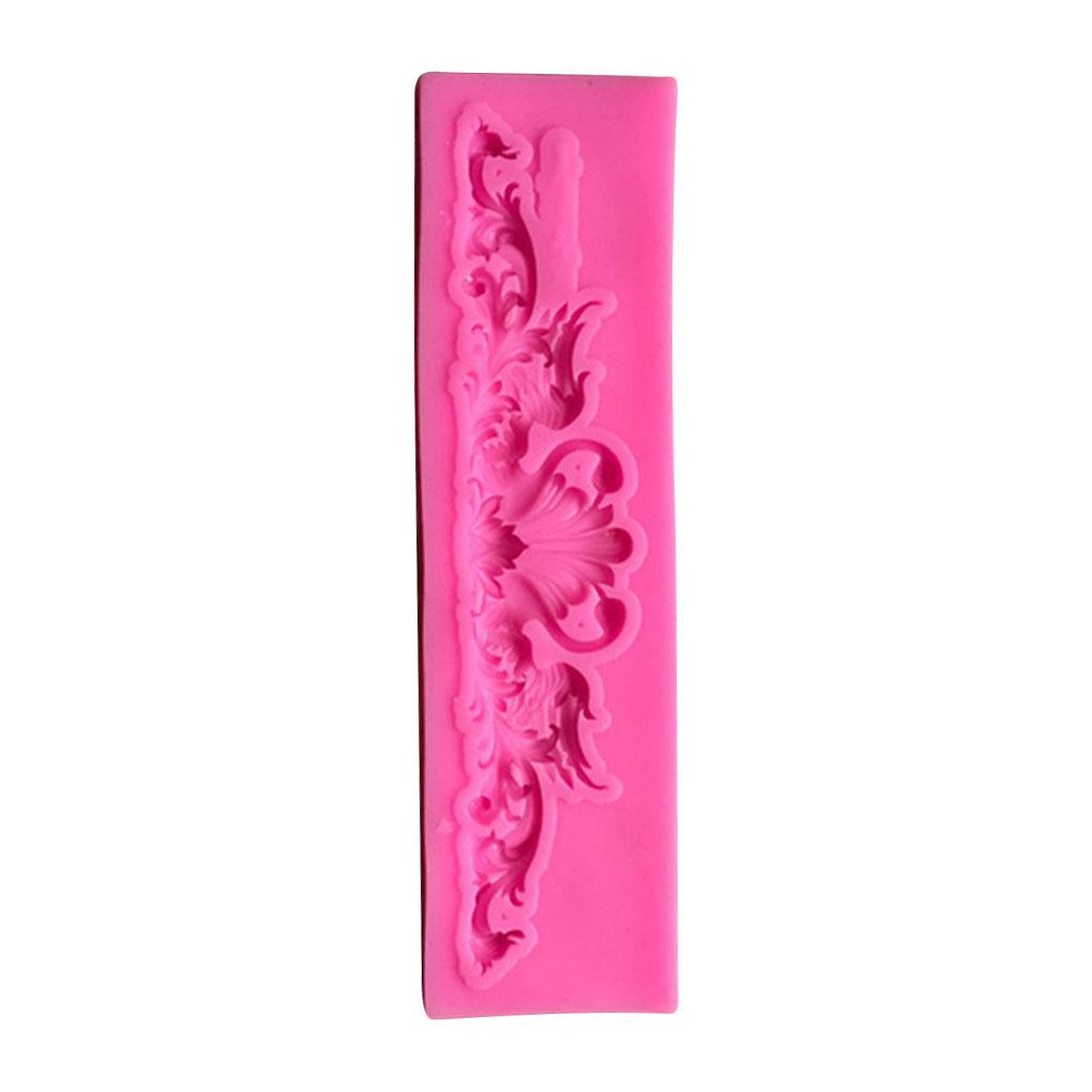 Hot Sale DIY Sugar Craft Cake Vintage Relief Border Fondant Mold Cake Decorating Tools Gum Paste Mold