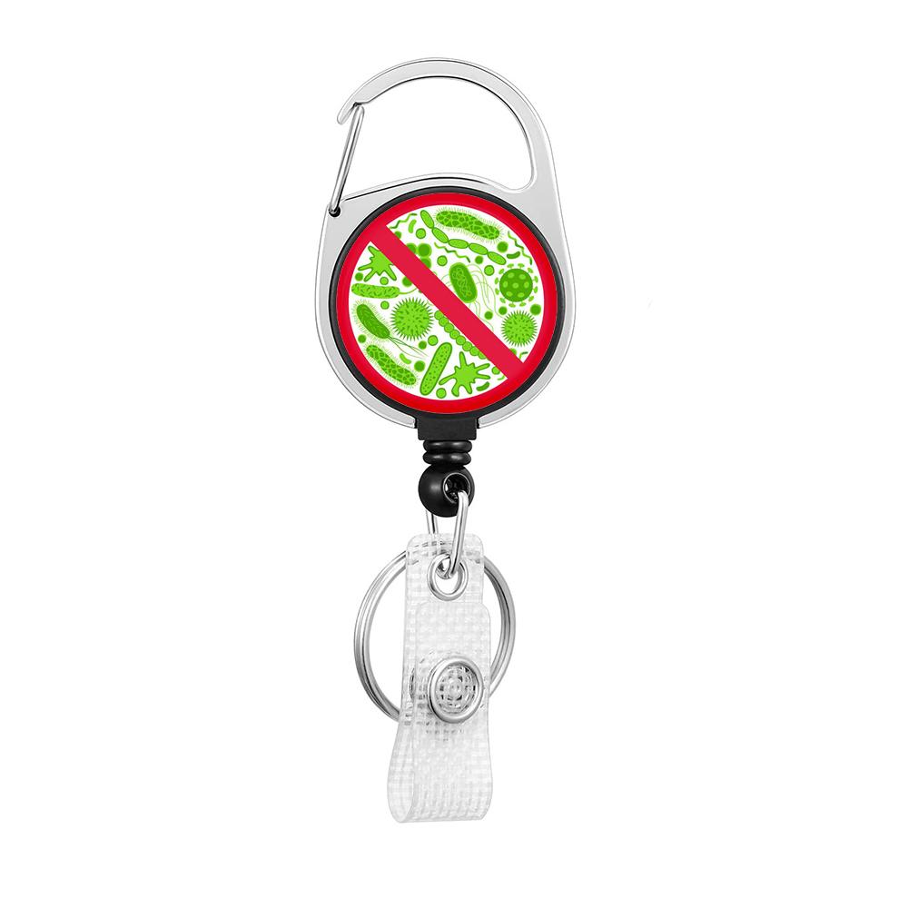 

Doctor ID Badge Clip Lanyards ID Badge Holder Porta Credencial Lanyards Badge Reel Nurse Retractable Keychain Wholesale дубильная кора