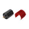 2 Speed   370 Metal Gear Brushed Motor with Heat Sink for WPL RC Car Upgrade Parts Accessories