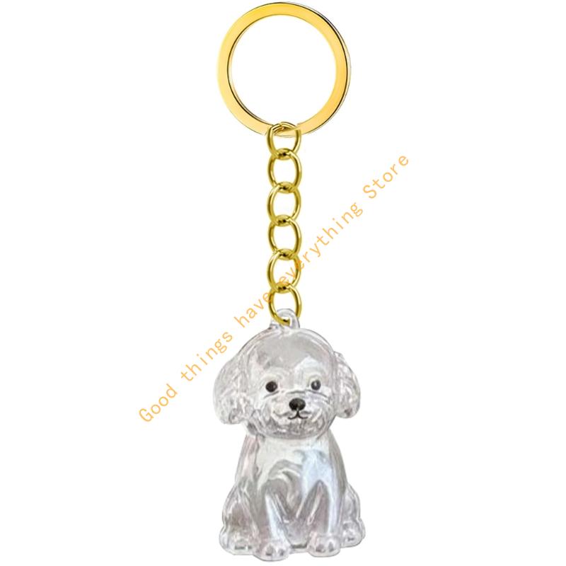 Clear Pet Hair Preservations Keychain Memorial Display Case With Securedly Seal Pet Loss Keyring Design 55KF