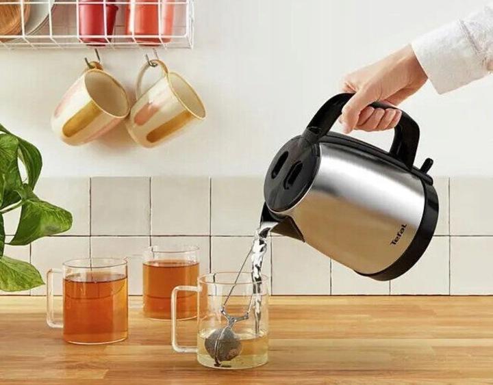 Electric Kettle Steel Tefal Ki150D Element 2400W 1.7L Silver