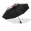 1pc Appealing Kitten & Flower Automatic Opening and Closing Umbrella - Suitable for Various Occasions, Outdoor Activities, Lightweight and Durabl