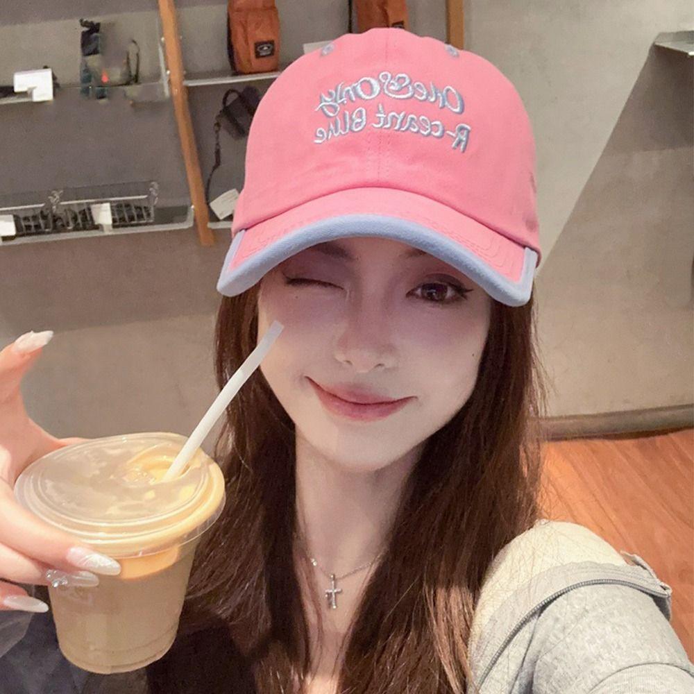 Breathable Baseball Cap Adjustable Peaked Hat Casual Snapback Hat for Men Women