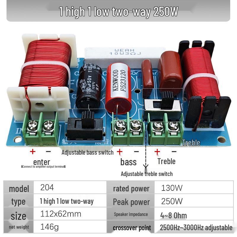 DIY High-Power, No-Weld Speaker Crossover: 2-Way to 5-Way HIFI