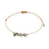 Gemstone Bracelet Women Men Adjustable Braided Crystal Bracelet Boho String