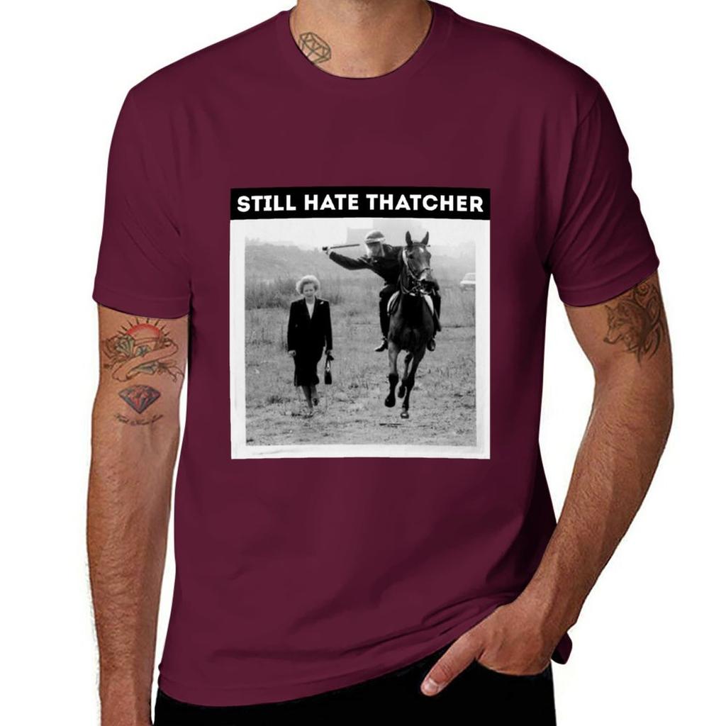 Lustiges immer noch hasse Thatcher T-Shirt Sportfans Bluse übergroße T-Shirts für Männer
