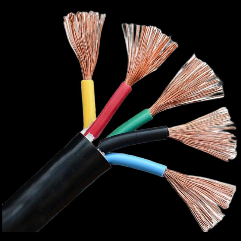 Mufengxing RVV 5*4mm² Copper Electrical Cable