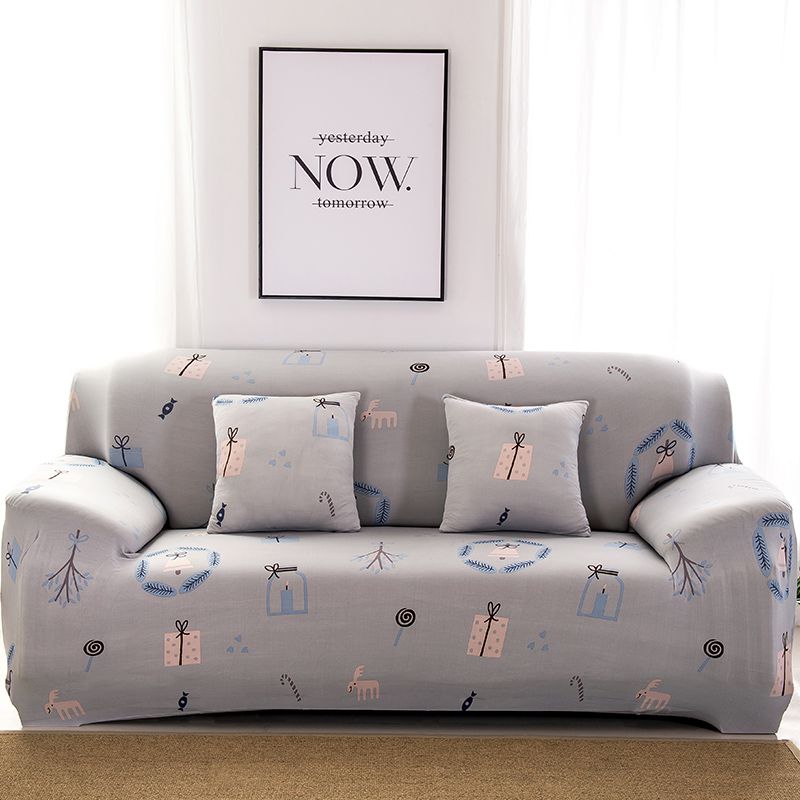 High-quality Flower Printed Slipcover Sofa Cover With Excellent Fit And Stretch For Various Couch Sizes