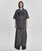 AJOBYAJO S=D Layered T-Shirt [Charcoal]