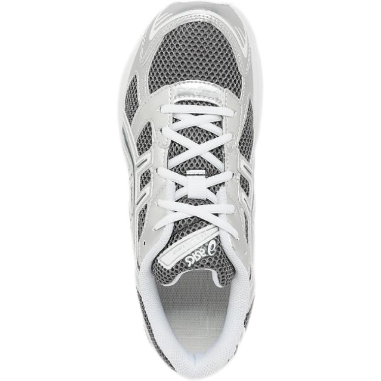 Asics Gel-1130 Sport Style Comfortable Soft Low-Top Running Shoes Kids Sneakers Silver Gray 1204A169-020