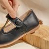 Girls' Casual Velcro Leather Shoes: Spring & Autumn Collection