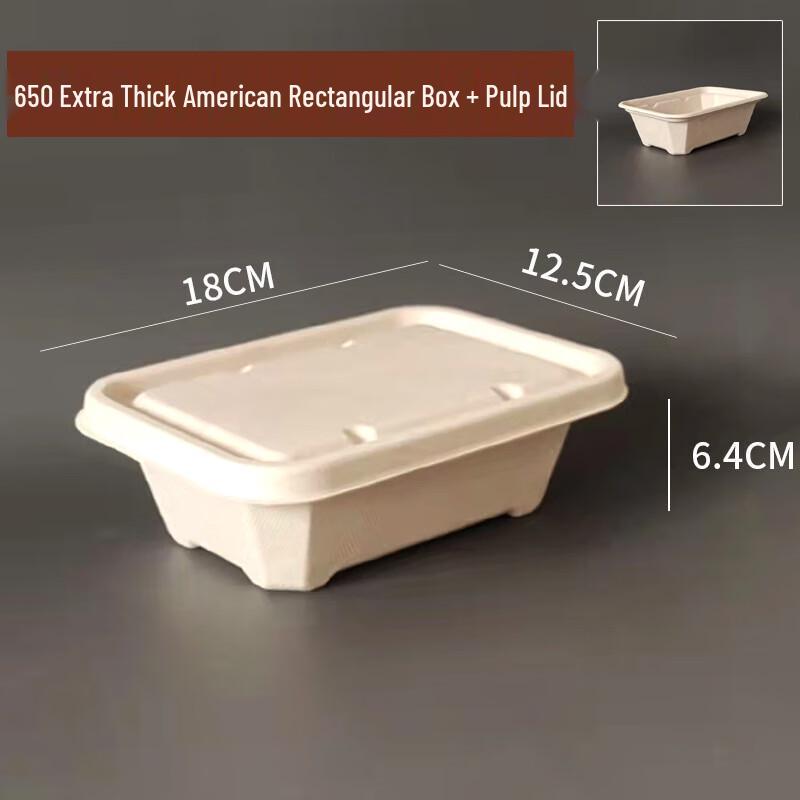 Disposable Takeaway Food Containers with Lids