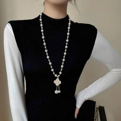 [Onoma] Collier Onm Longueur réglable Long Mode Perle Superposé (12092456)