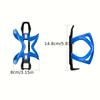 Ultra Lightweight Bicycle Water Bottle Holder - Durable Polycarbonate Material - Secure & Stylish Design for Outdoor Cycling