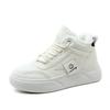 Two cotton shoes women's velvet little white shoes new winter popular high-top sports shoes thickened warm big cotton shoes
