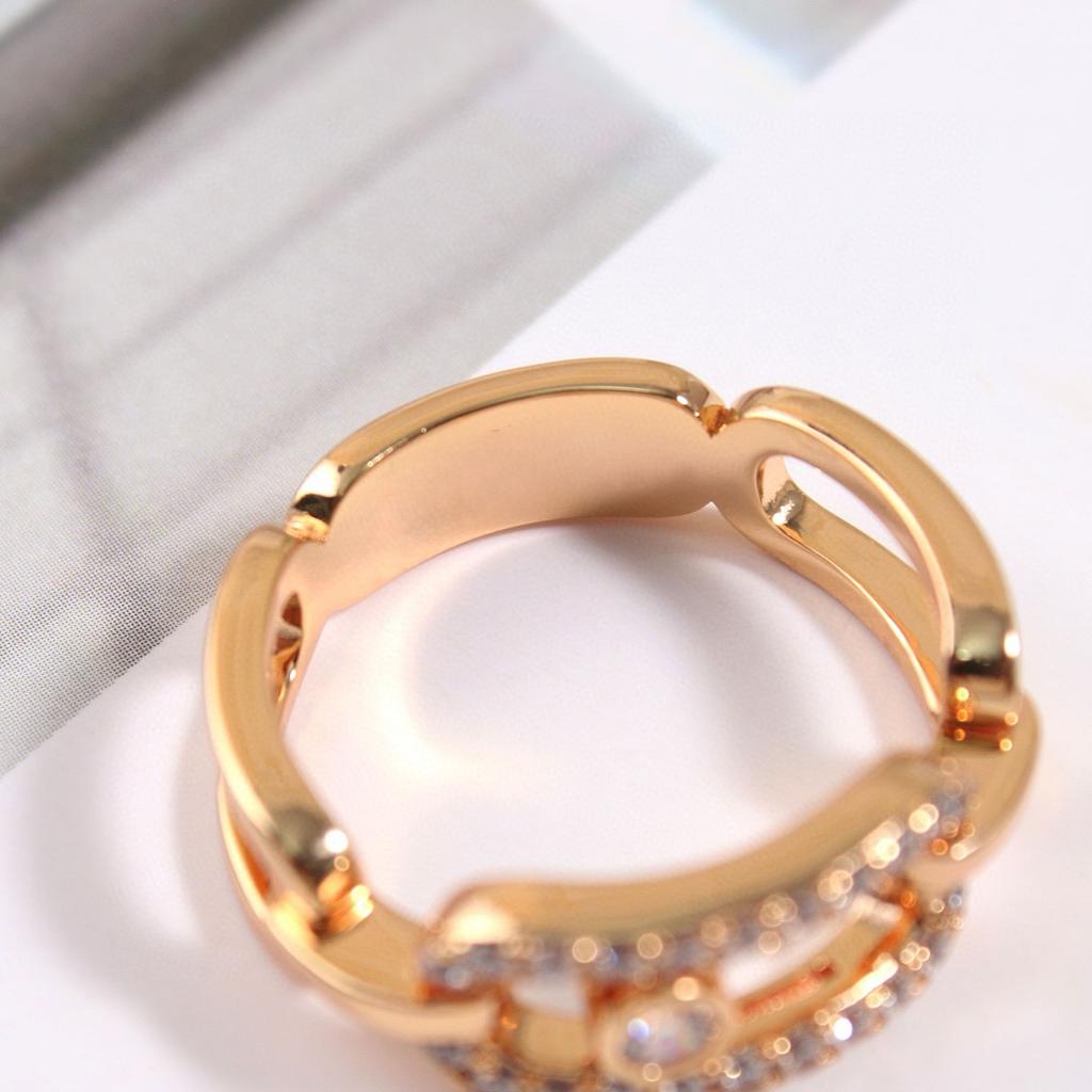 New Hot Brand Vintage Move Diamond Women's Rings Luxury Jewelry For Women Designer Rings Fashion Pure 925 Silver Lady Rings