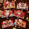 Horse Year Foldable Hongbag New Year Red Envelope Chinese Traditional Red Money Pouch Lucky Money Pouch New Year Gifts