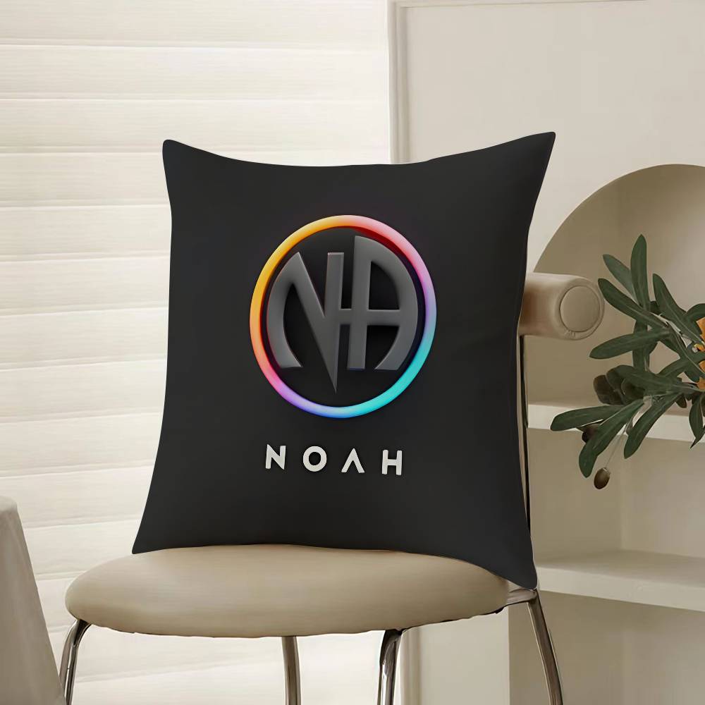 Fashionable Traditional Design Style-NOAH Pillow Case Comfort Sofa Bed Silky Elegant Invisible Zipper Decorative Cushion Cover