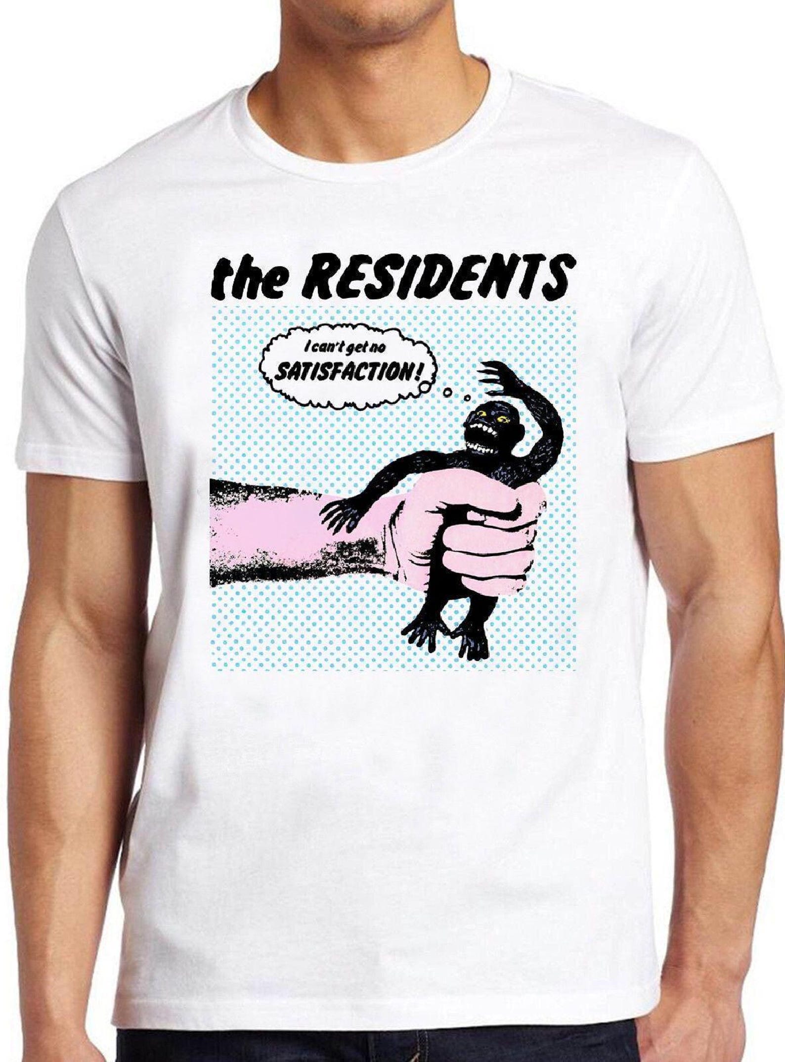 The Residents T Shirt B2069 Satisfaction Punk Rock Retro Cool Top Tee 3XL