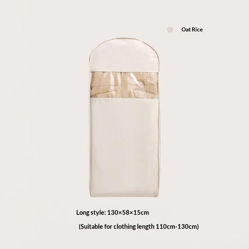Down Jacket Compressed Storage Bag Hanging Organizer Dust Cover for Closet