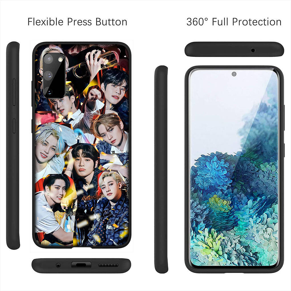 Etui na iPhone 17 16 15 Xiaomi Poco Redmi Note 14 13 12 11 Pro Max 9 16e Samsung Galaxy S25 S24 S23 OPPO Huawei SKZ Stray Kpop Kids Gorące Etui na Telefon