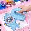 Mini Electric Iron Portable Beads Embossing Tools 30W Travel Handheld Steamer for Clothing Sewing Craft DIY Household