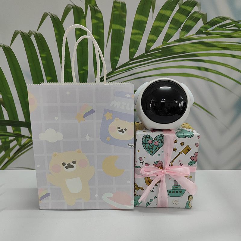 Children's LED Pixel Alarm Clock with Smart Night Light and Snooze Function for Students