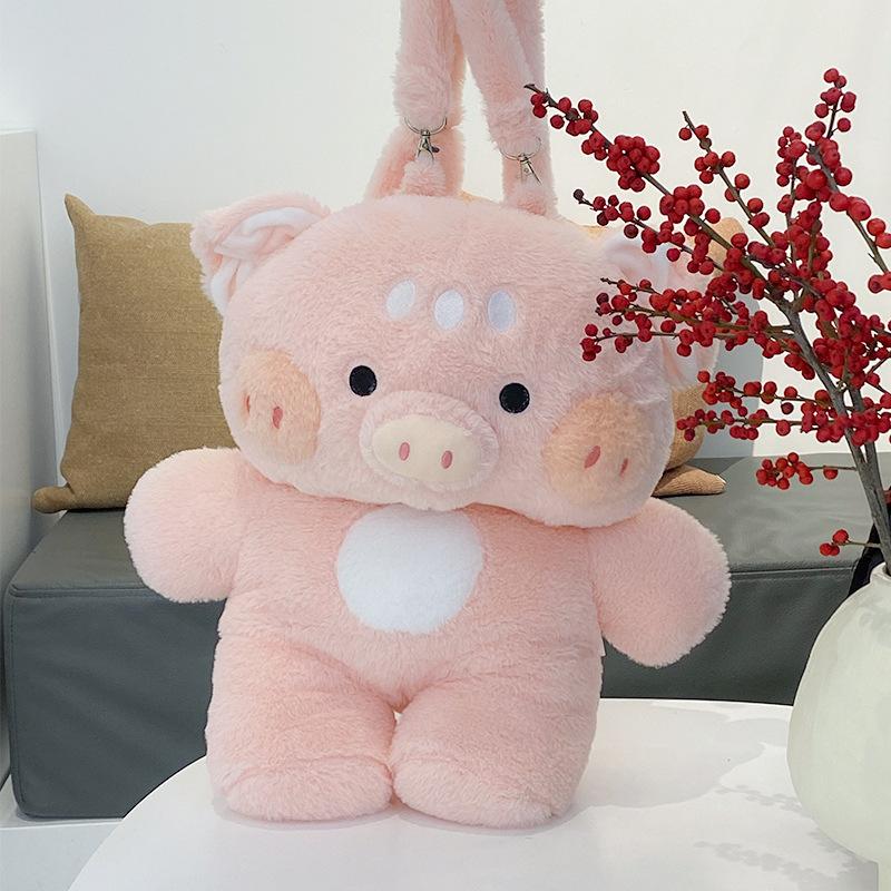 Niedliche Puppentasche, Cartoon-Zoo-Kollektion, Rucksack für Mädchen, Puppentasche